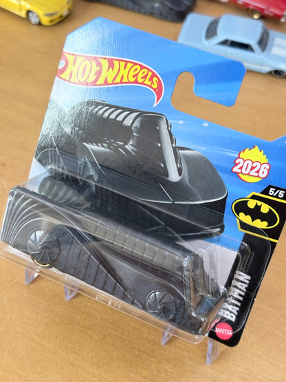 Hot Wheels Armored Batmobile | 2026 Batman 5/5 Short Card