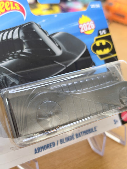 Hot Wheels Armored Batmobile | 2026 Batman 5/5 Short Card