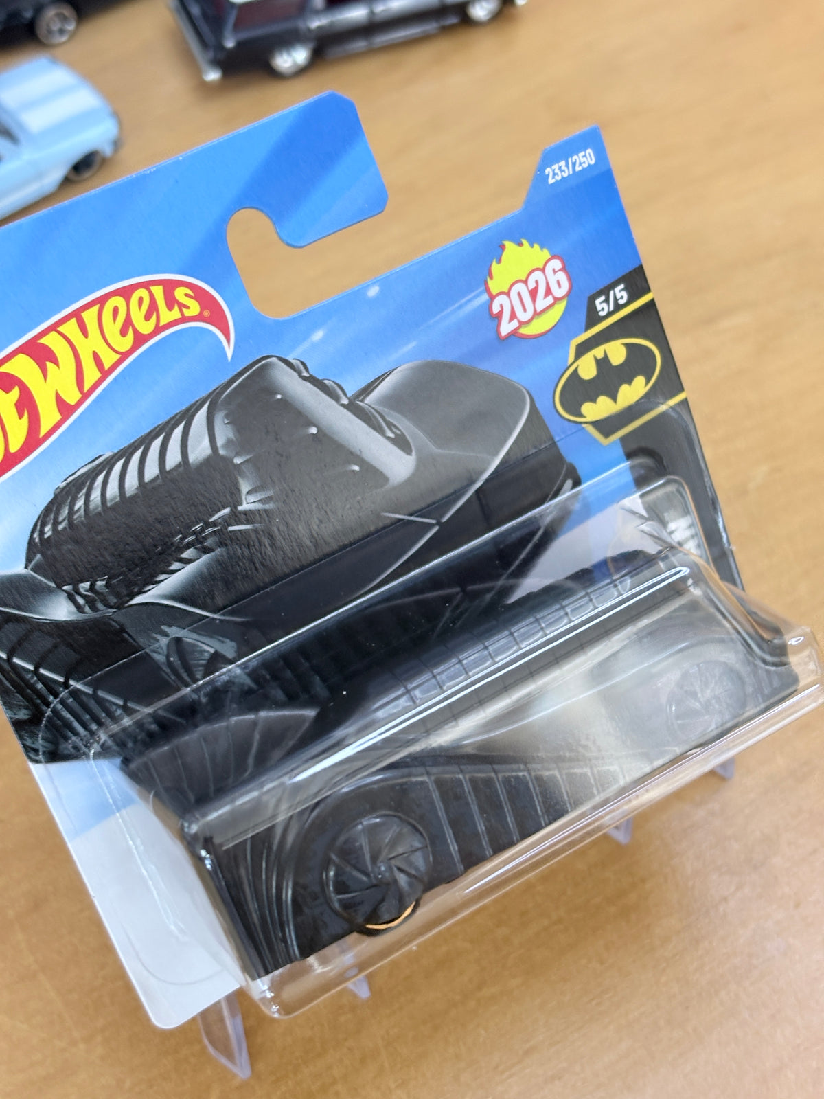 Hot Wheels Armored Batmobile | 2026 Batman 5/5 Short Card