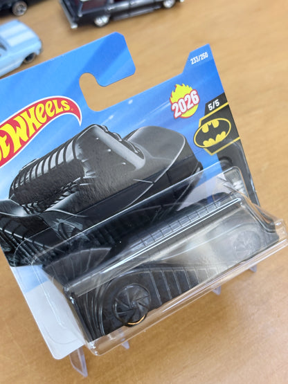 Hot Wheels Armored Batmobile | 2026 Batman 5/5 Short Card