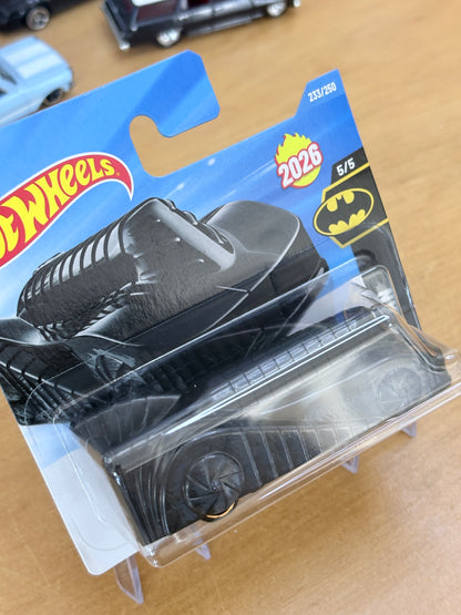 Hot Wheels Armored Batmobile | 2026 Batman 5/5 Short Card