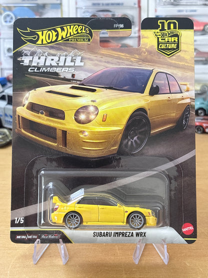 Hot Wheels Premium | Subaru Imprezza WRX | 2026 Thrill Climbers 1/5