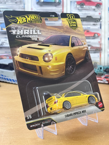 Hot Wheels Premium | Subaru Imprezza WRX | 2026 Thrill Climbers 1/5