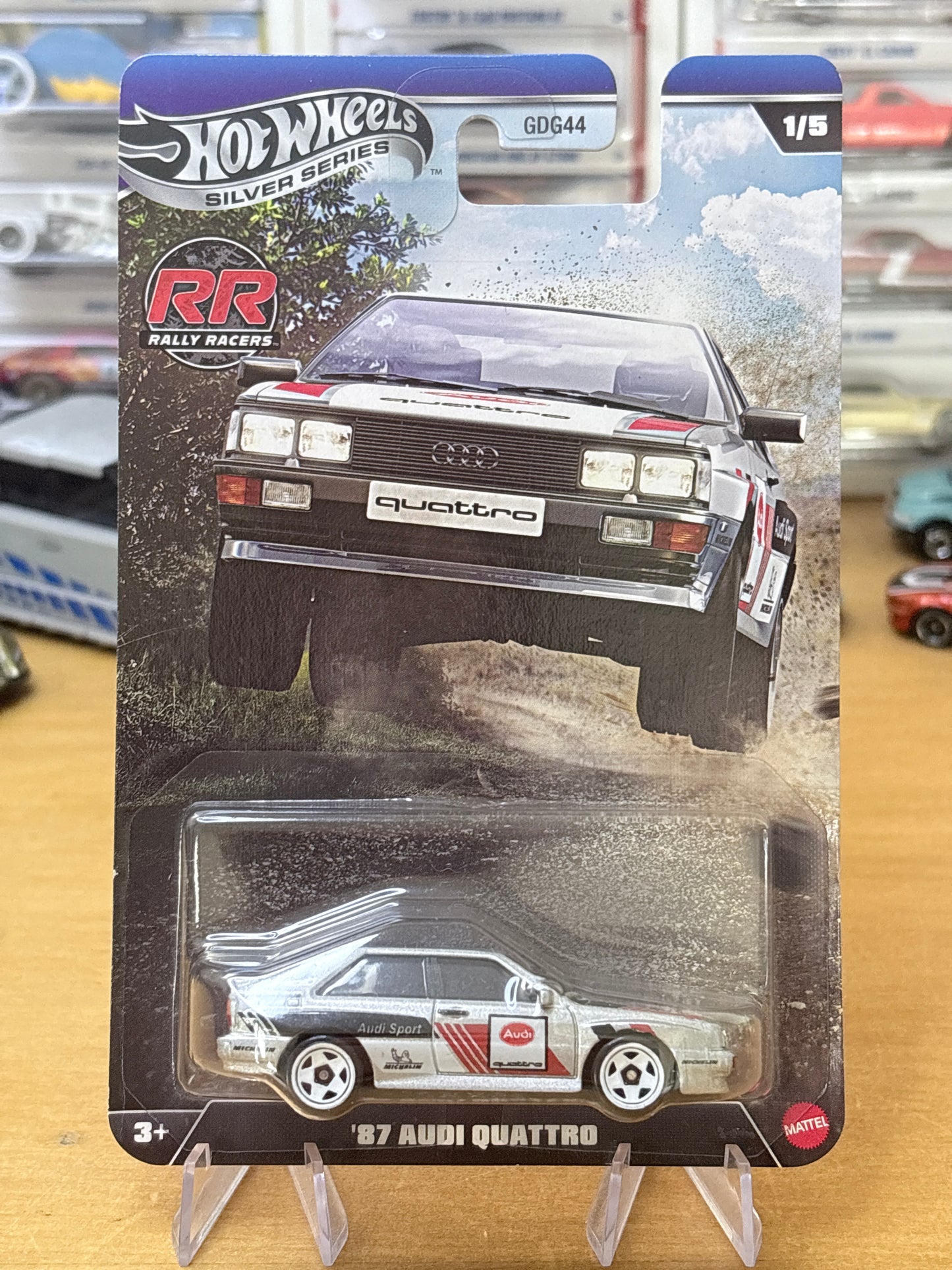 Hot Wheels Silver Series | '87 Audi Quattro | 2026 Rally Racers 1/5