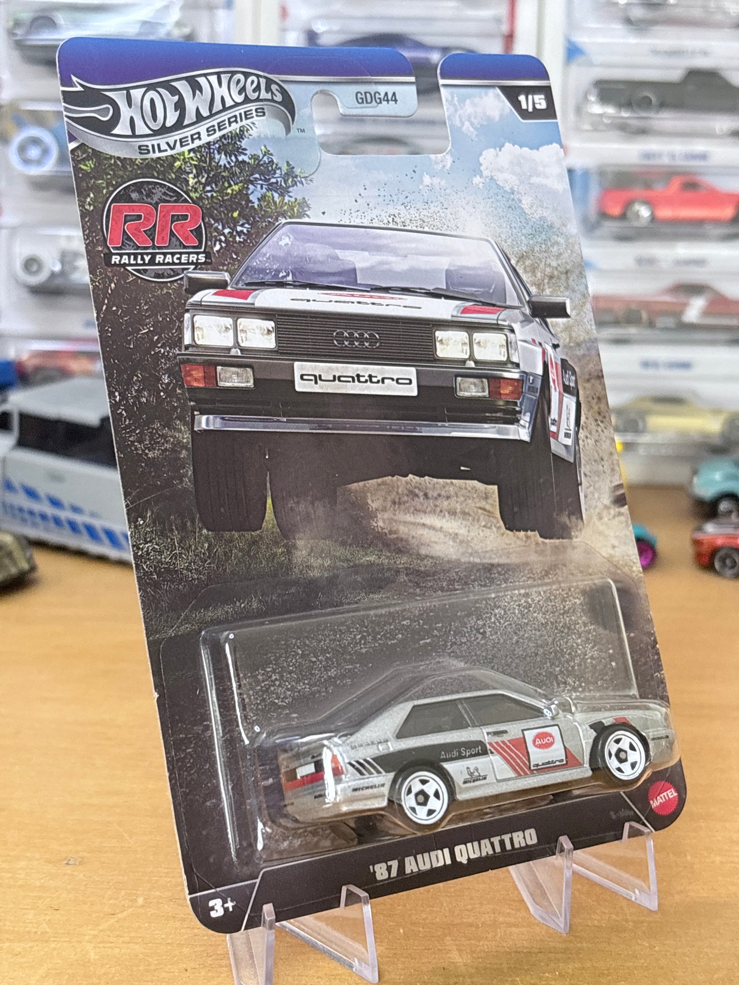 Hot Wheels Silver Series | '87 Audi Quattro | 2026 Rally Racers 1/5