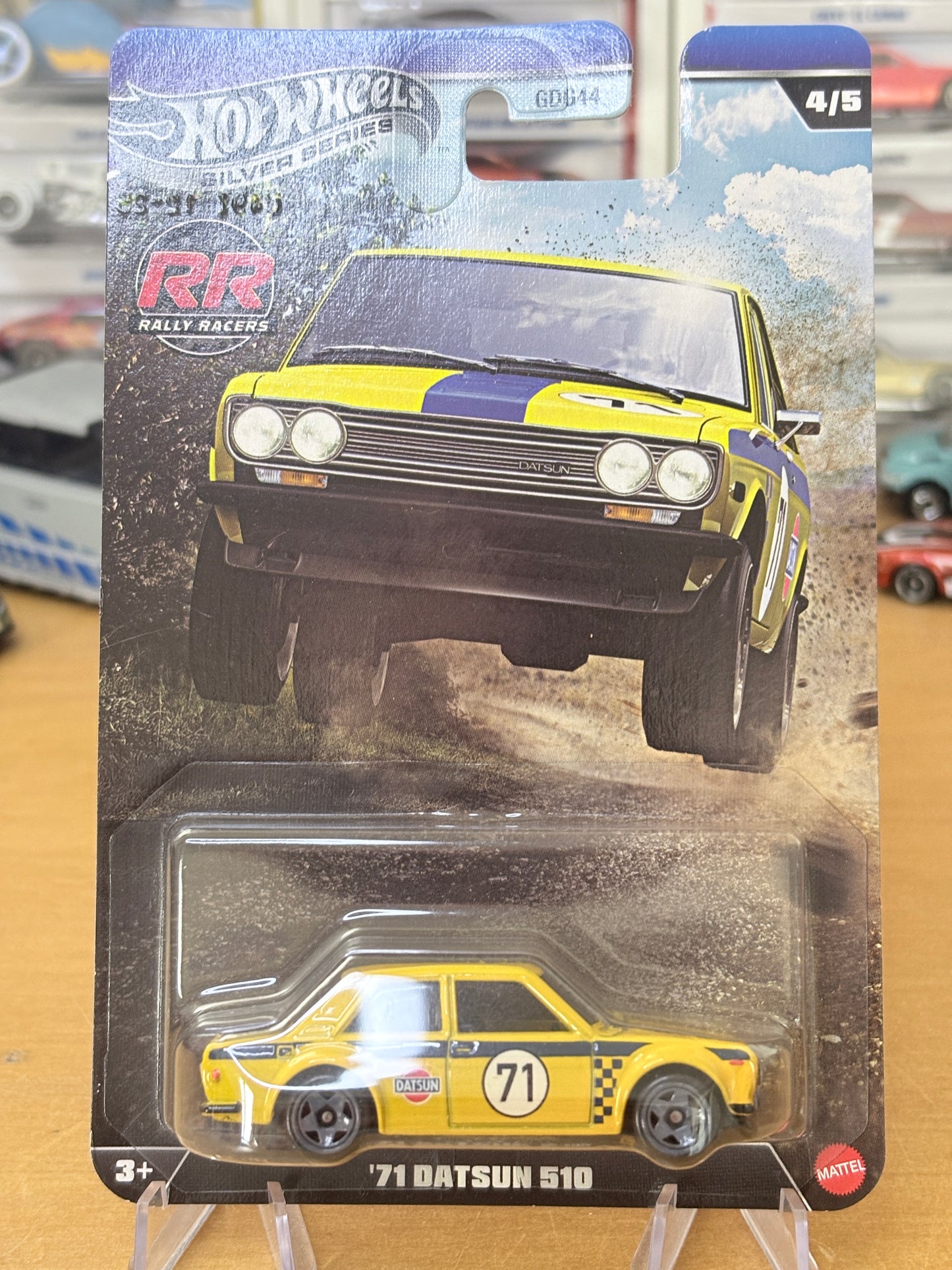 Hot Wheels Silver Series | '71 Datsun 510 | 2026 Rally Racers 4/5
