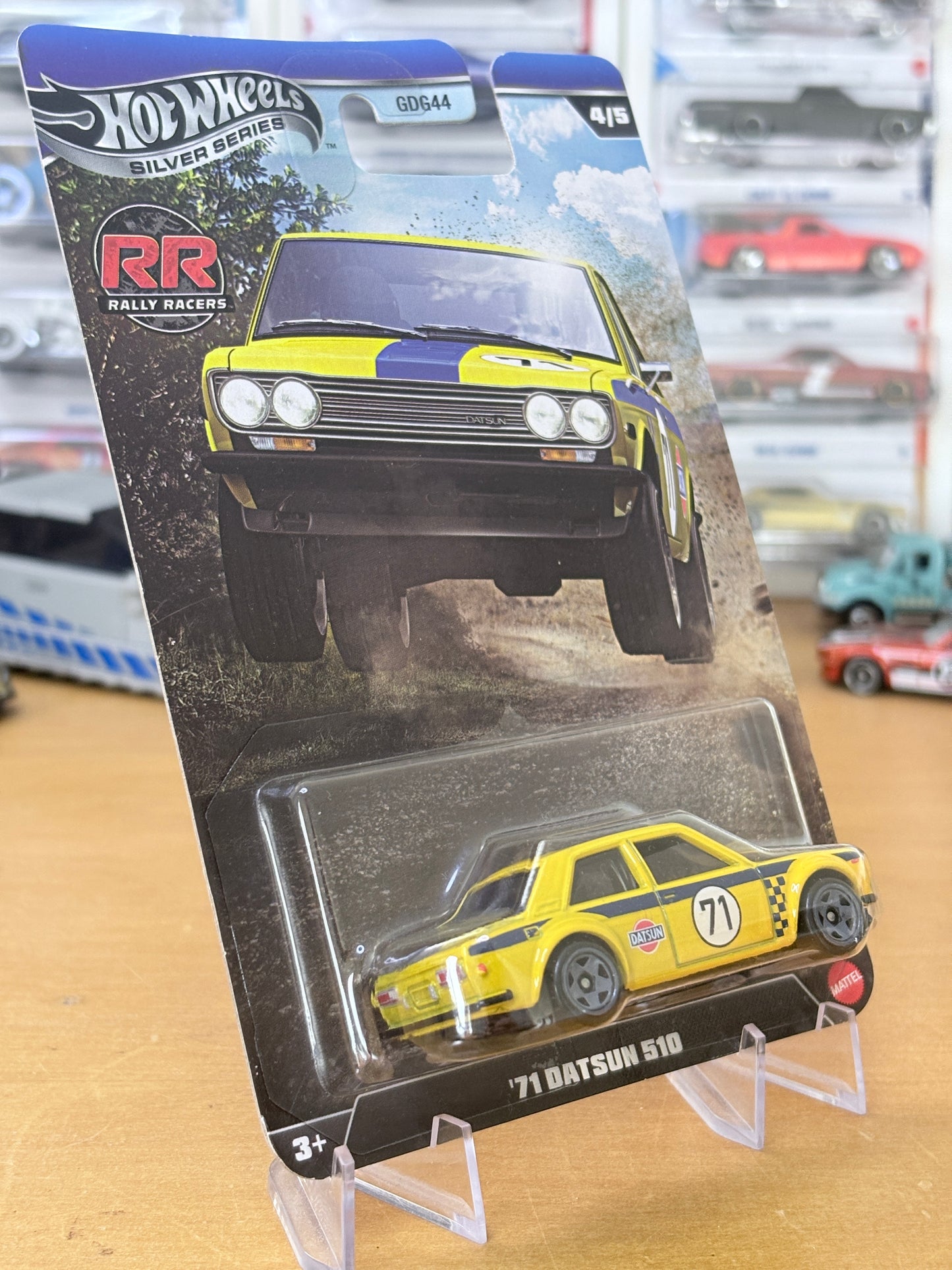Hot Wheels Silver Series | '71 Datsun 510 | 2026 Rally Racers 4/5