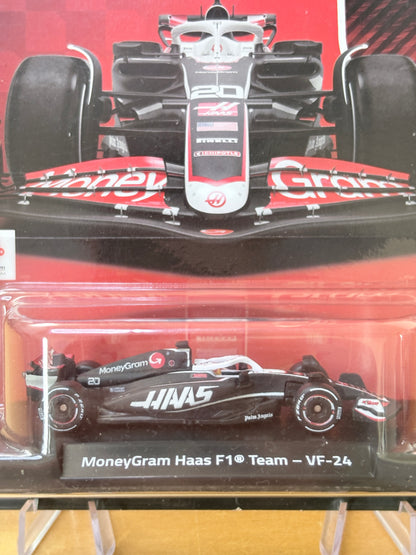 Hot Wheels Premium / MoneyGram Haas F1 Team - VF-24 (#20) / 2025 Formula 1 2024