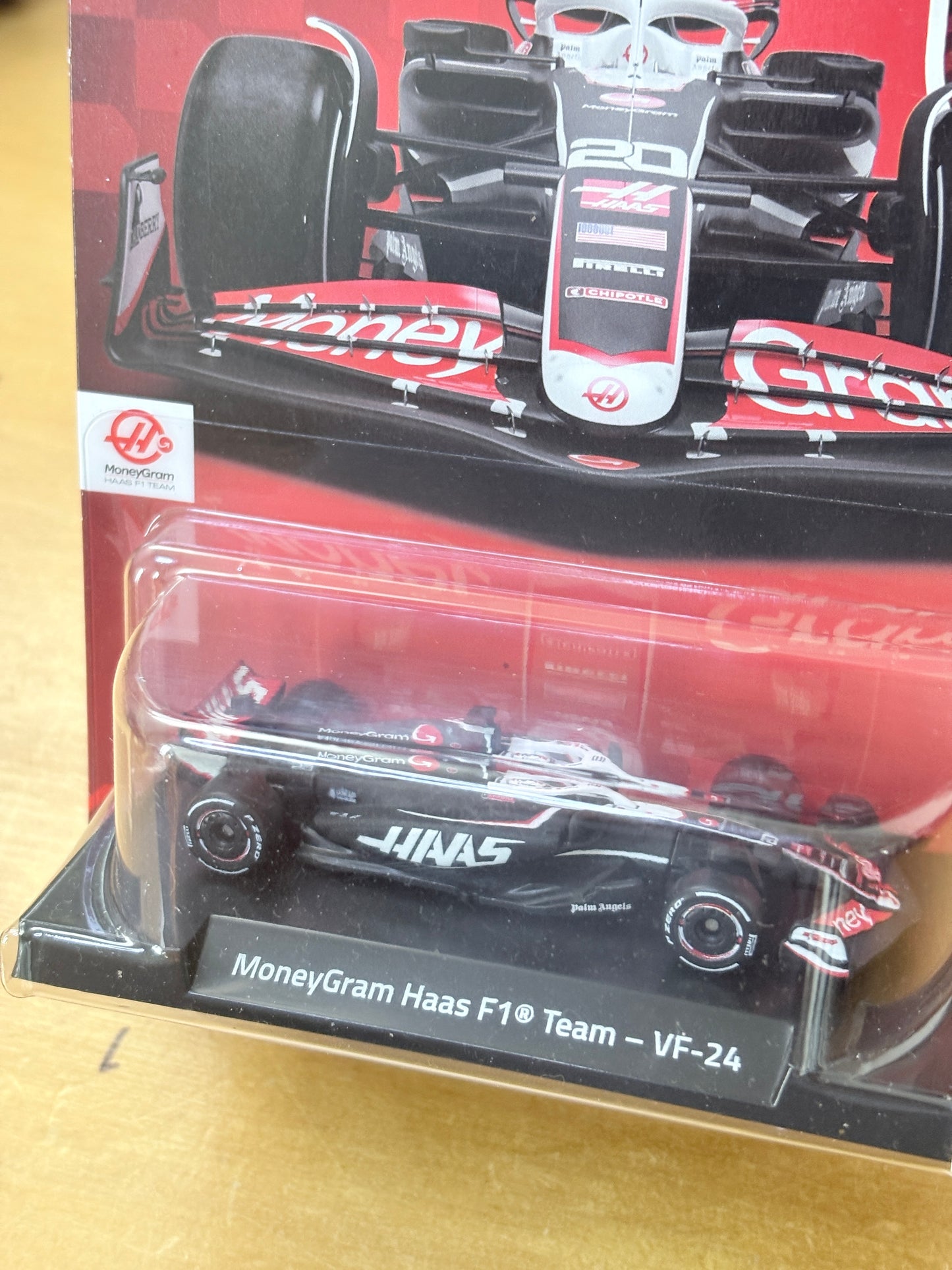 Hot Wheels Premium / MoneyGram Haas F1 Team - VF-24 (#20) / 2025 Formula 1 2024