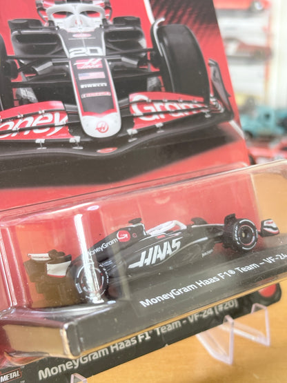 Hot Wheels Premium / MoneyGram Haas F1 Team - VF-24 (#20) / 2025 Formula 1 2024