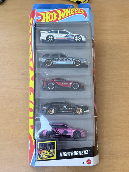 Hot Wheels Mainline 5-Pack | 2025 Nightburnerz