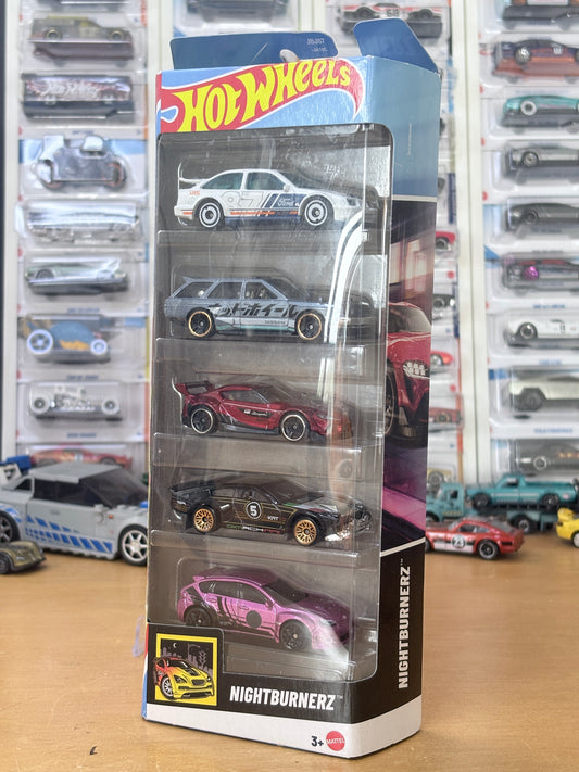 Hot Wheels Mainline 5-Pack | 2025 Nightburnerz