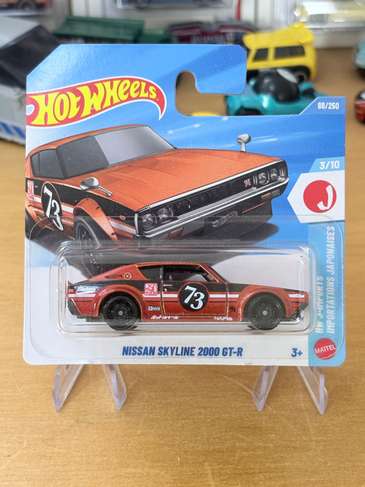 Hot Wheels Mainline | Nissan Skyline 2000 GT-R | 2026 HW J-Imports 3/10 (Short Card)
