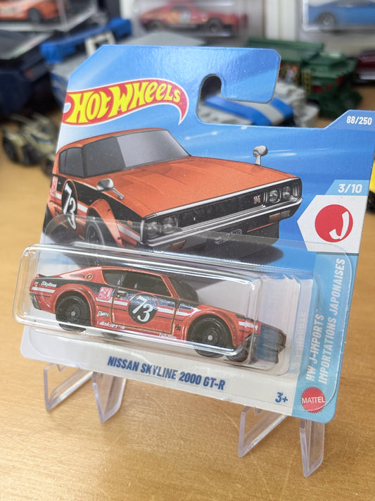 Hot Wheels Mainline | Nissan Skyline 2000 GT-R | 2026 HW J-Imports 3/10 (Short Card)
