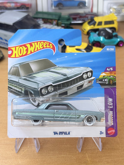 Hot Wheels Mainline | '64 Impala | 2026 Layin Low 4/5 (Short Card)