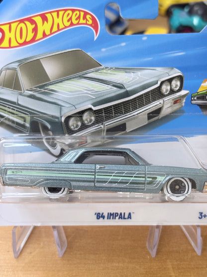 Hot Wheels Mainline | '64 Impala | 2026 Layin Low 4/5 (Short Card)