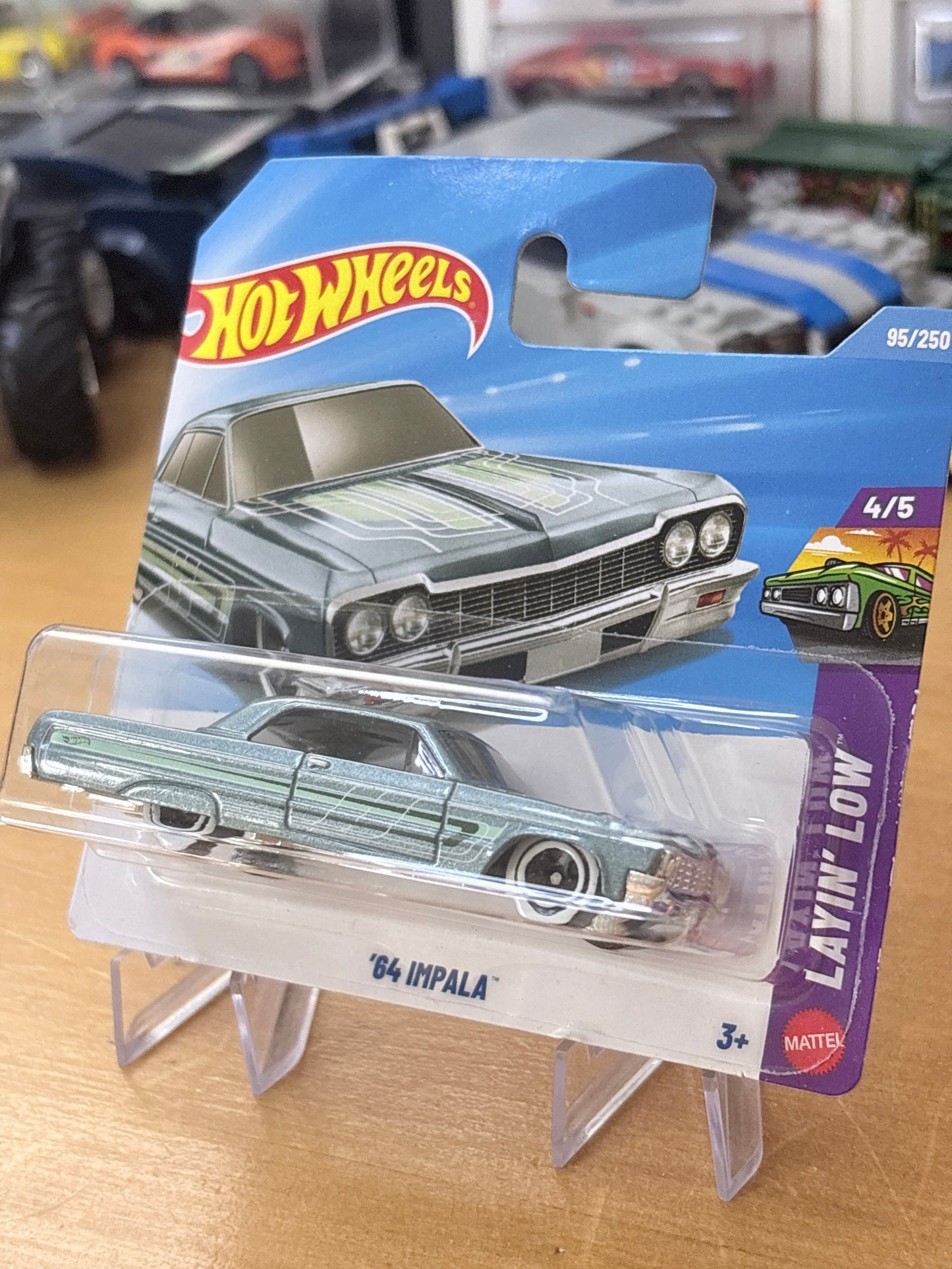 Hot Wheels Mainline | '64 Impala | 2026 Layin Low 4/5 (Short Card)