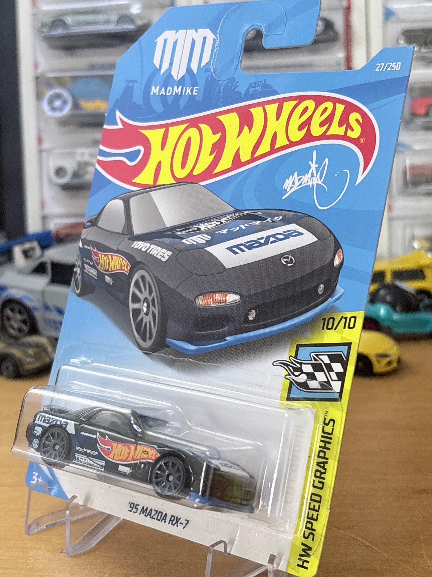 Hot Wheels Mainline | '95 Mazda RX-7 | 2019 HW Speed Graphics 10/10