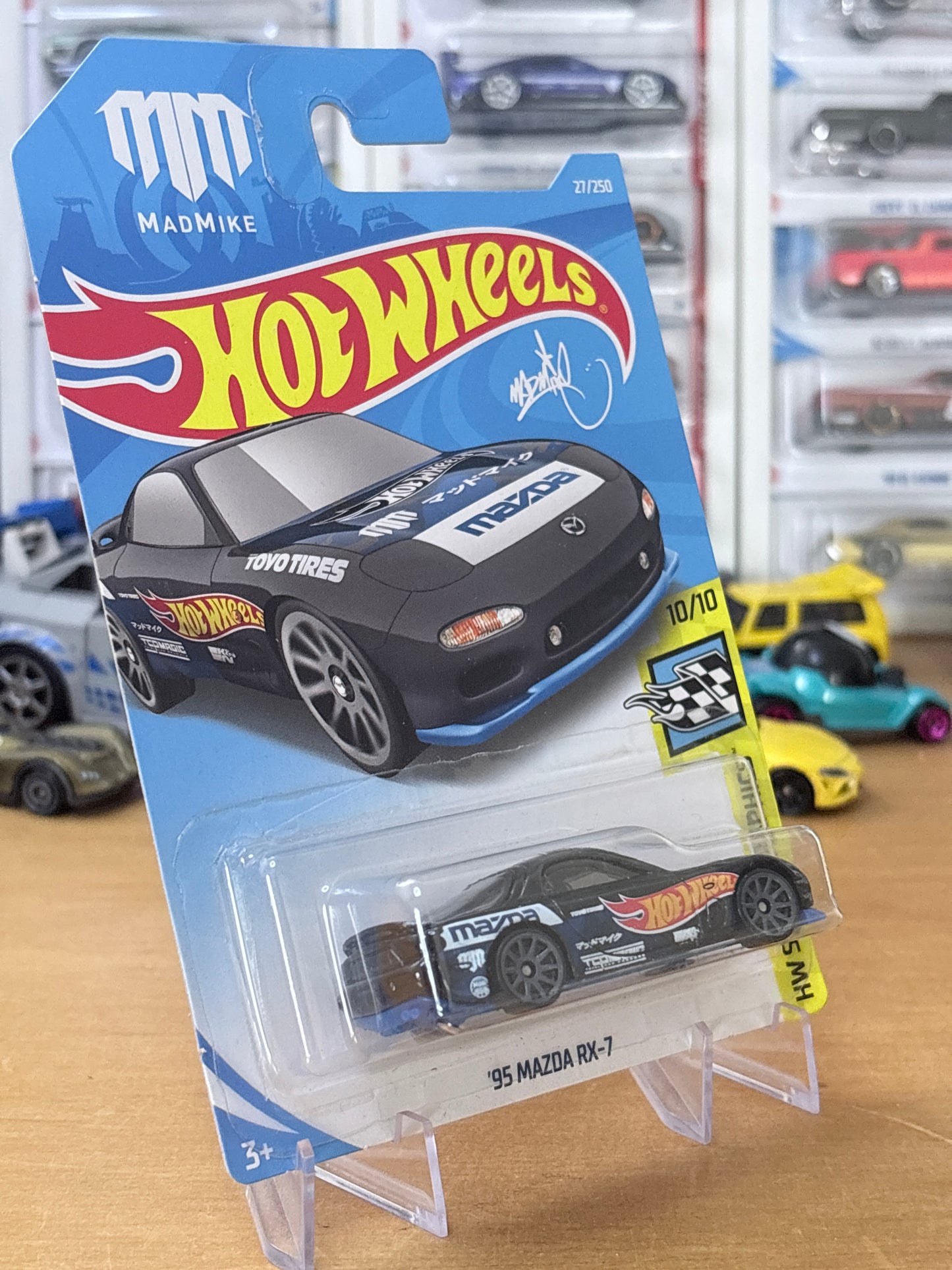 Hot Wheels Mainline | '95 Mazda RX-7 | 2019 HW Speed Graphics 10/10