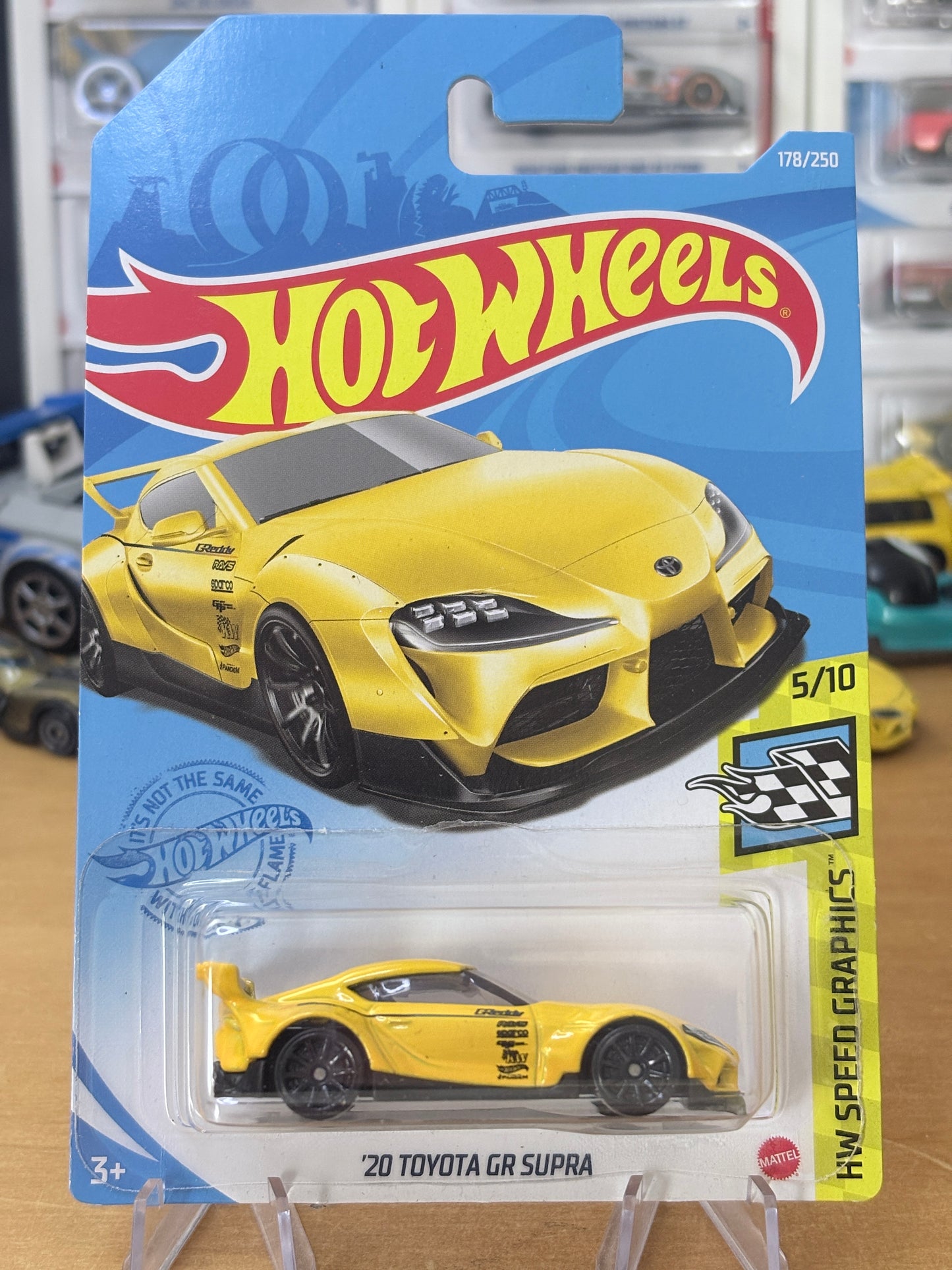 Hot Wheels Mainline / '20 Toyota GR Supra / 2021 HW Speed Graphics 5/10