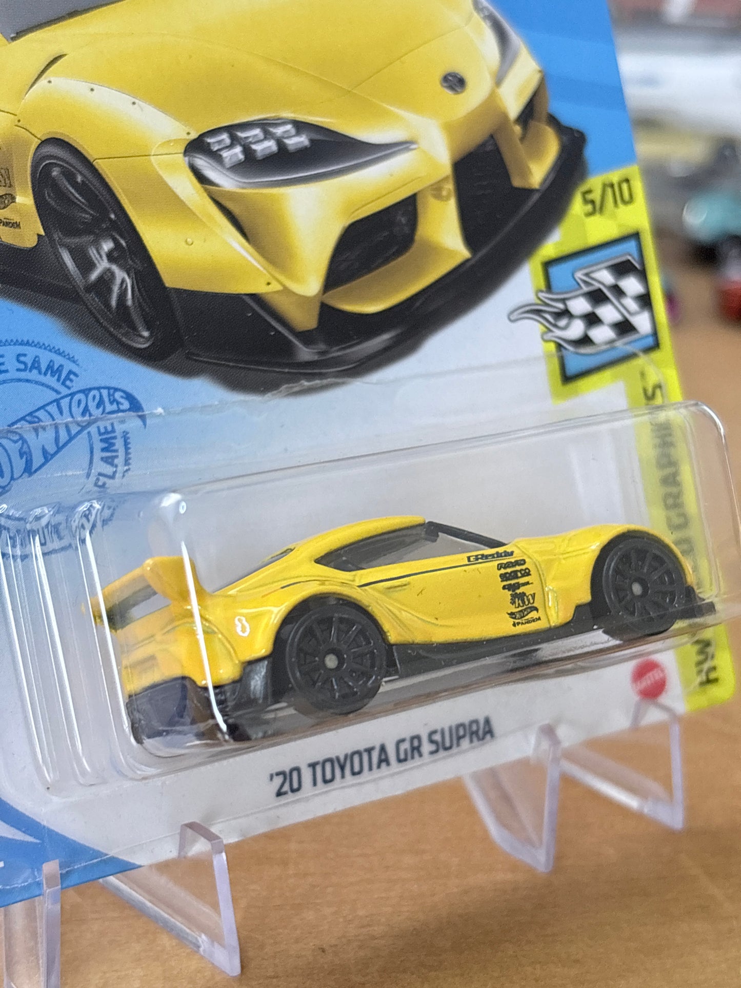 Hot Wheels Mainline / '20 Toyota GR Supra / 2021 HW Speed Graphics 5/10