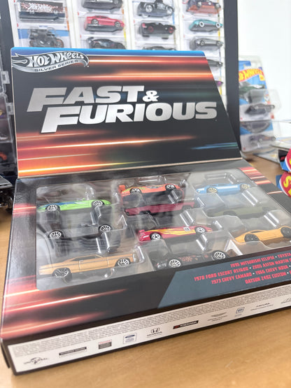 Hot Wheels Silver Series | Fast and Furious 10 Pack | 2025