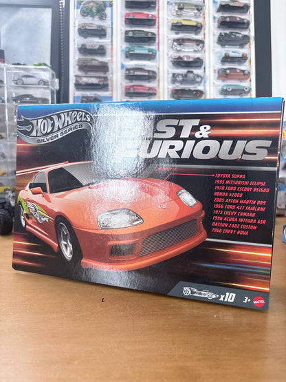 Hot Wheels Silver Series | Fast and Furious 10 Pack | 2025