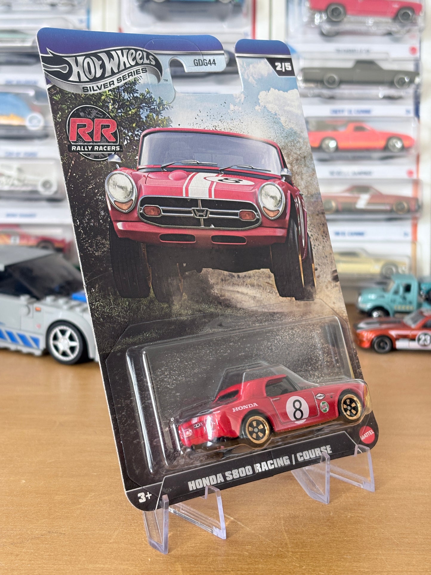 Hot Wheels Silver Series | Honda S800 Racing / Course | 2026 Rally Racers 2/5