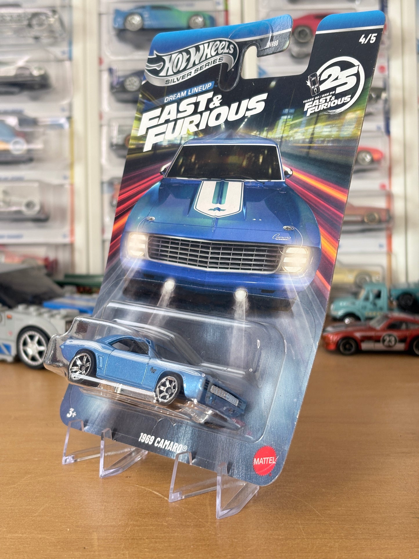Hot Wheels Silver Series | 1969 Camaro | 2026 Fast & Furious Dream Line Up 4/5