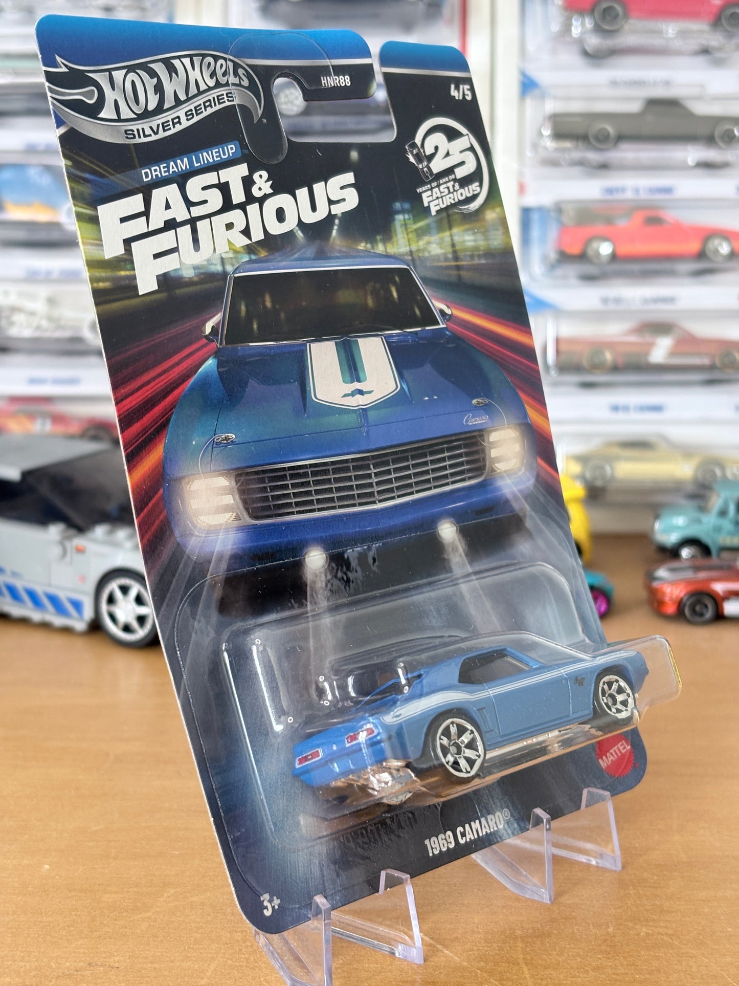 Hot Wheels Silver Series | 1969 Camaro | 2026 Fast & Furious Dream Line Up 4/5