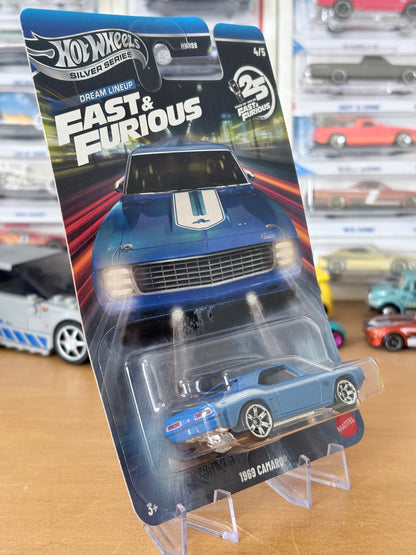 Hot Wheels Silver Series | 1969 Camaro | 2026 Fast & Furious Dream Line Up 4/5