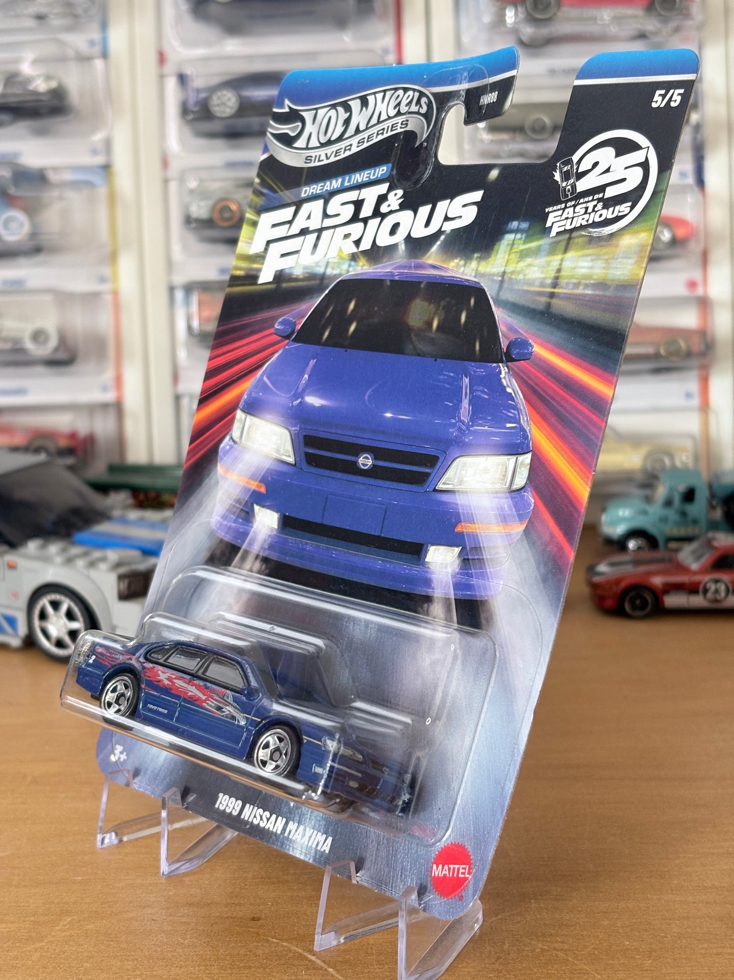 Hot Wheels Silver Series | 1999 Nissan Maxima | 2026 Fast & Furious Dream Line Up 5/5