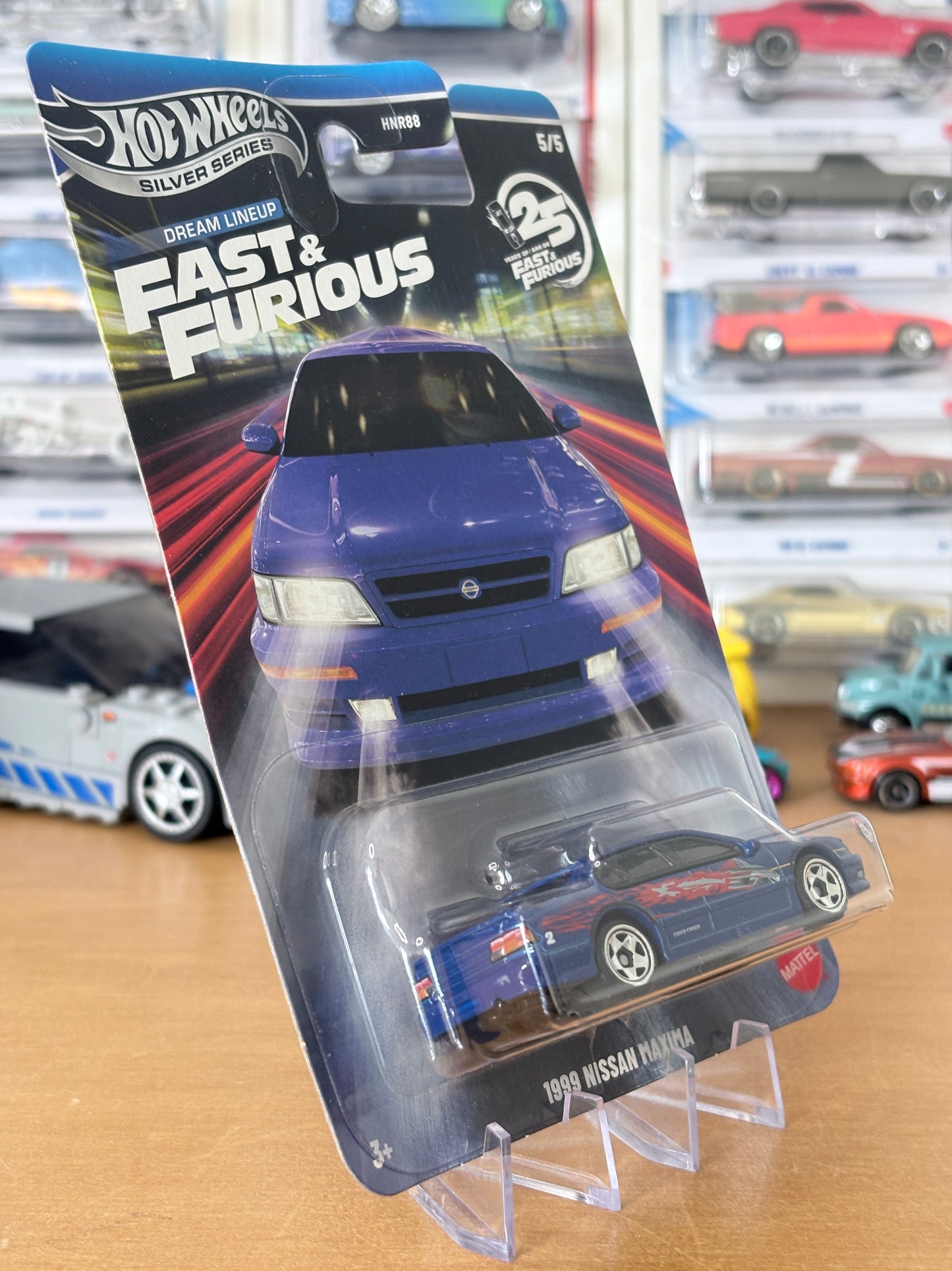 Hot Wheels Silver Series | 1999 Nissan Maxima | 2026 Fast & Furious Dream Line Up 5/5