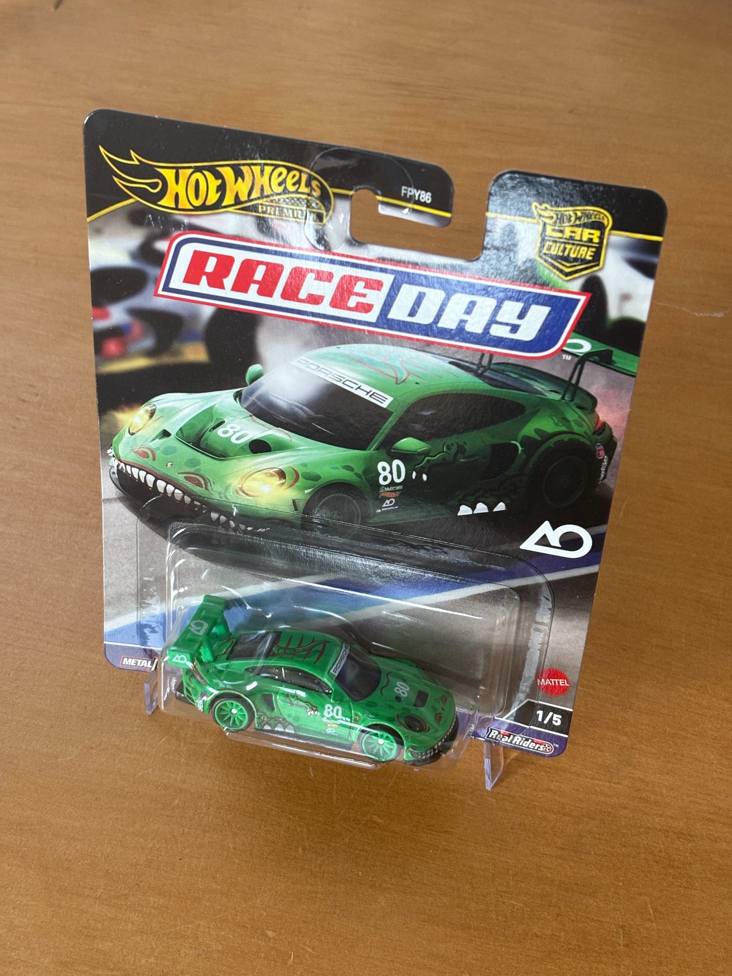Hot Wheels Premium / "Rexy" Porsche 911 GT3 R (992) / 2025 Race Day 1/5