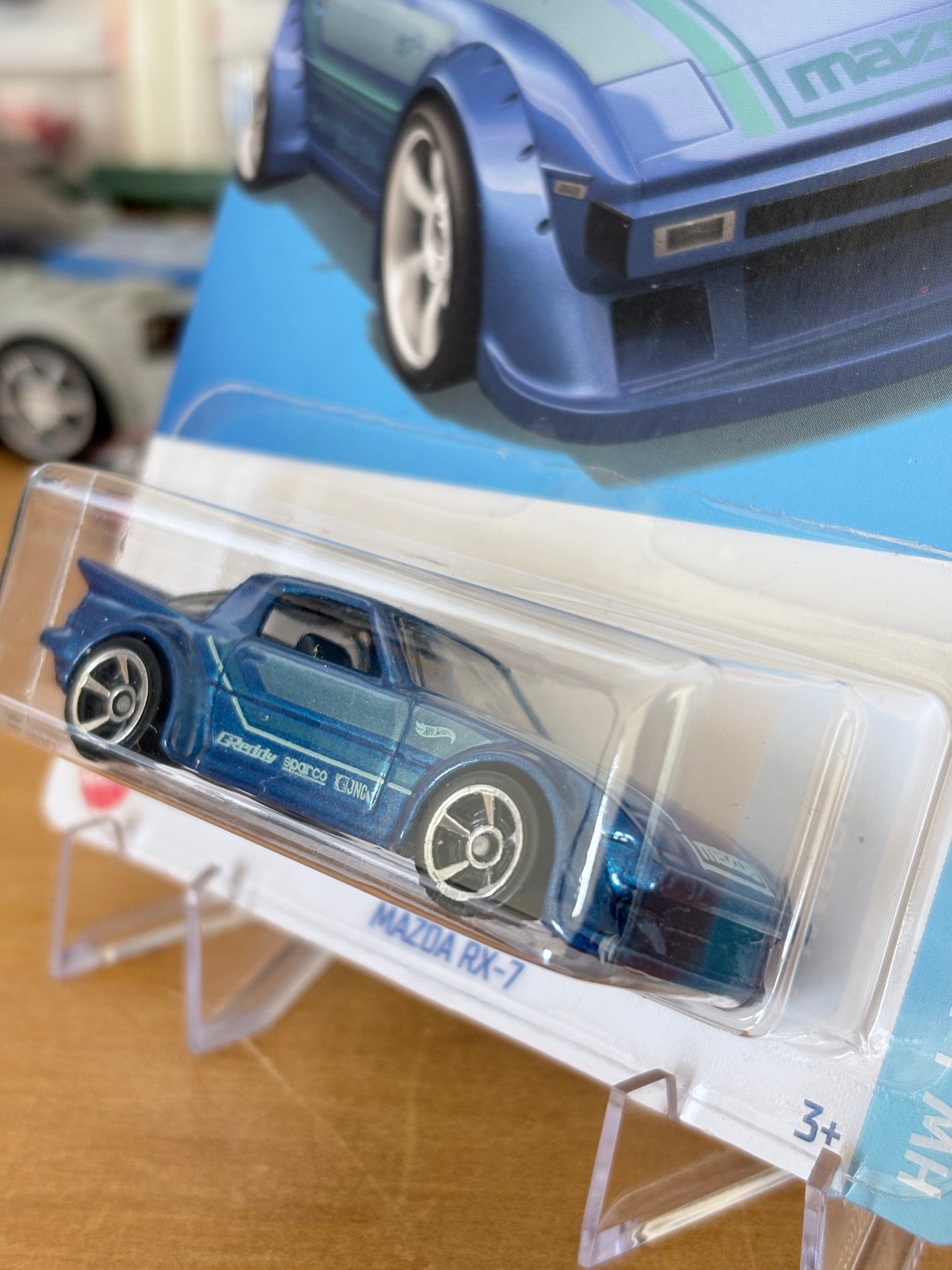 Hot Wheels Mainline | Mazda RX-7 | 2022 HW J-Imports 1/10 (Blue)