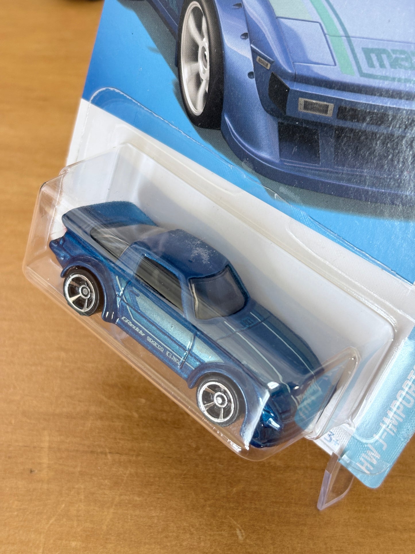 Hot Wheels Mainline | Mazda RX-7 | 2022 HW J-Imports 1/10 (Blue)