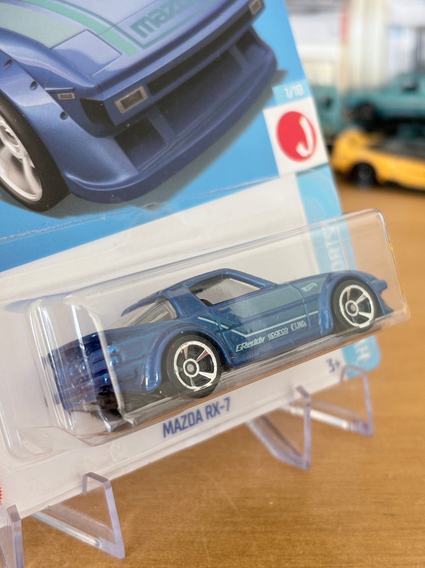 Hot Wheels Mainline | Mazda RX-7 | 2022 HW J-Imports 1/10 (Blue)