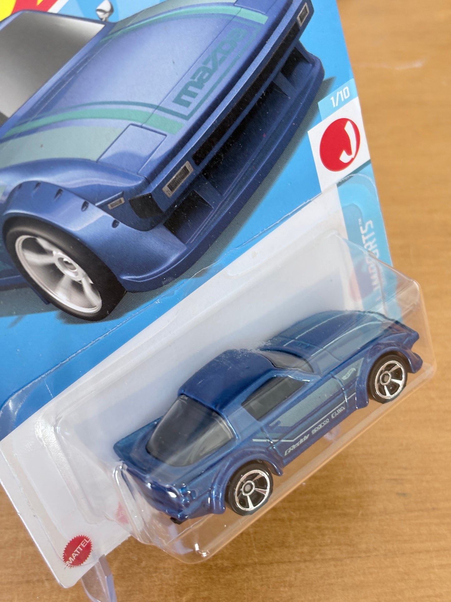 Hot Wheels Mainline | Mazda RX-7 | 2022 HW J-Imports 1/10 (Blue)