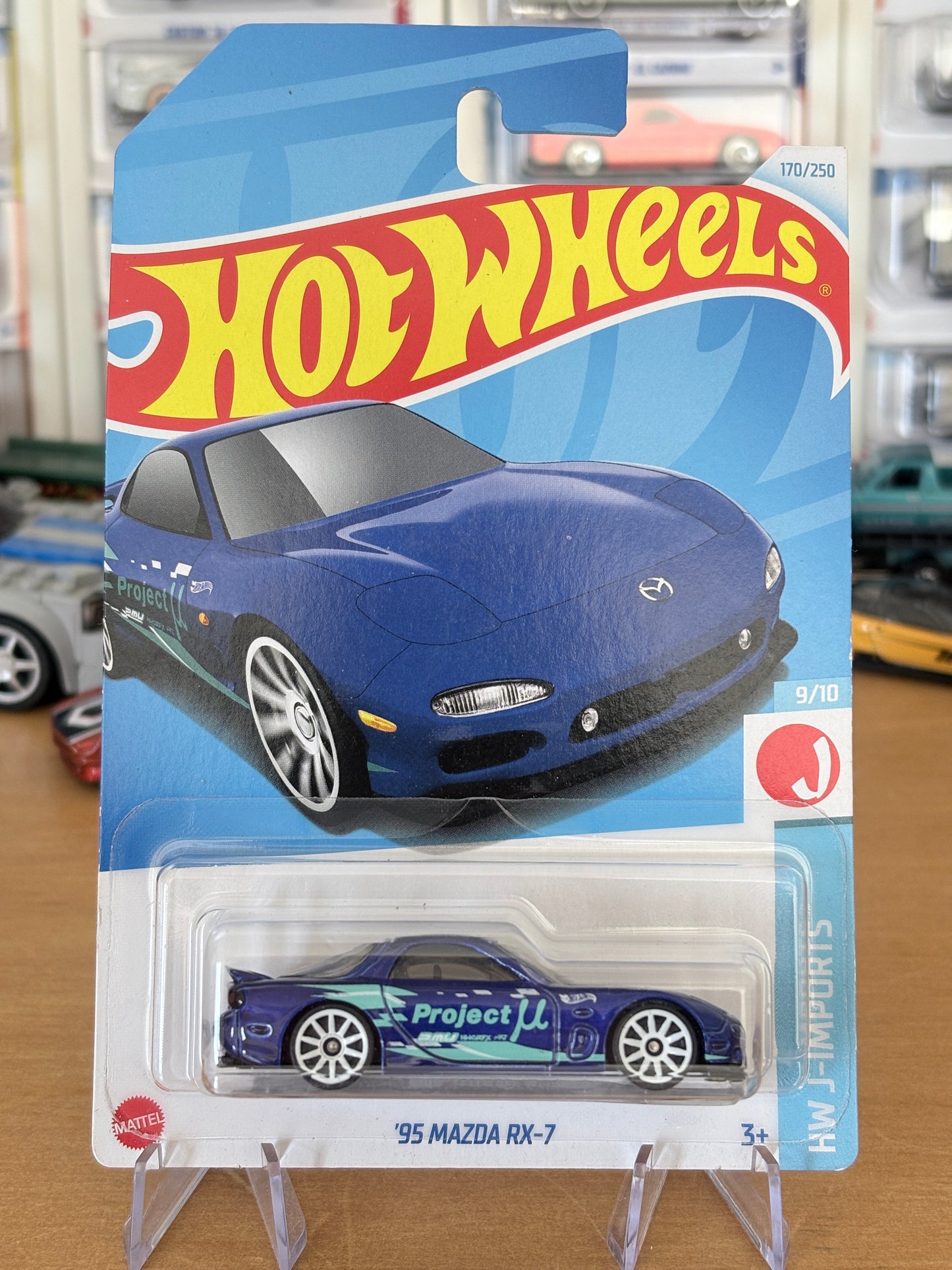 Hot Wheels Mainline / '95 Mazda RX-7 / 2024 HW J-Imports 9/10