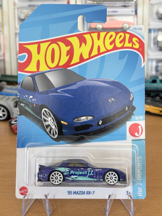 Hot Wheels Mainline / '95 Mazda RX-7 / 2024 HW J-Imports 9/10