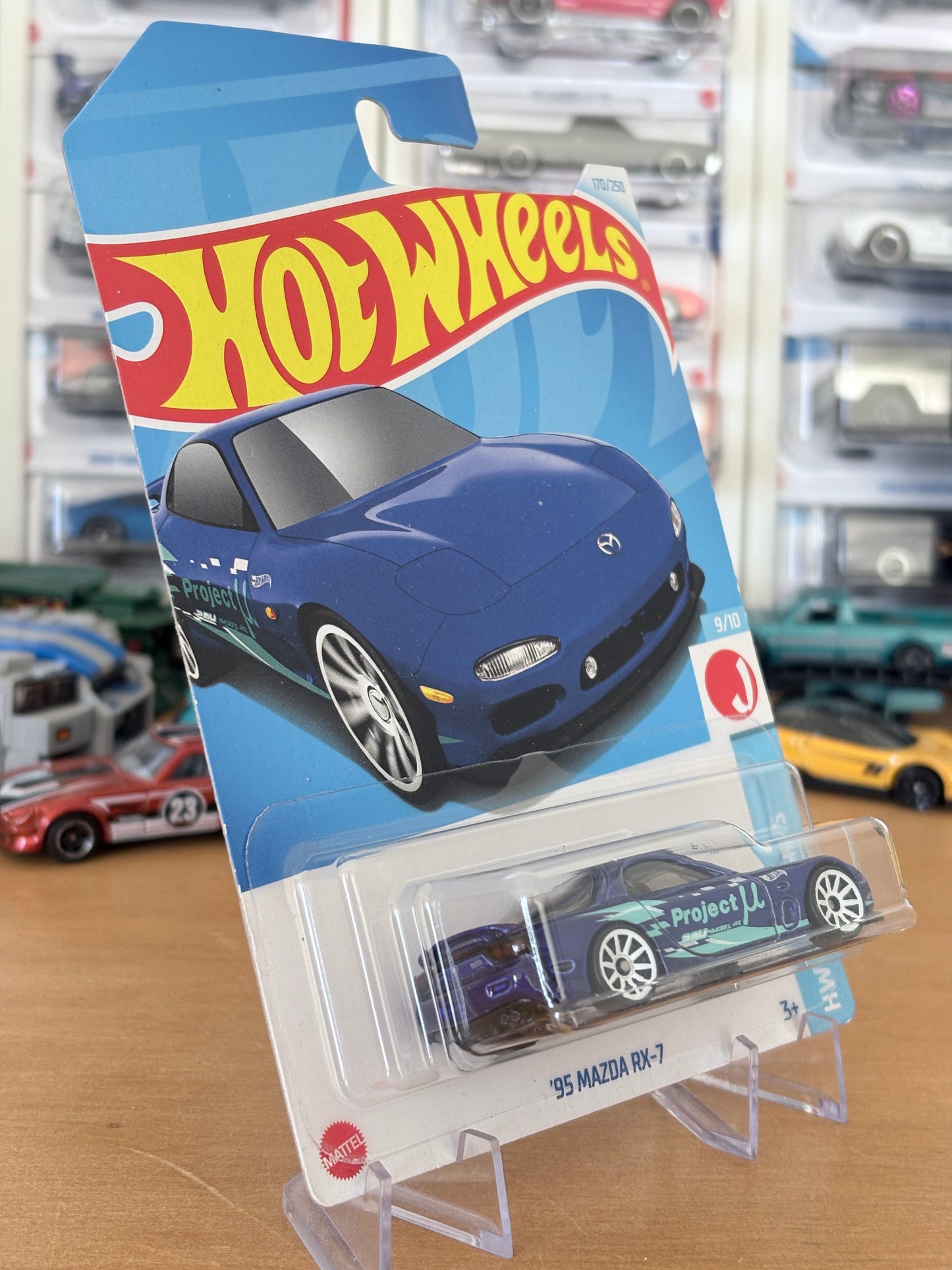 Hot Wheels Mainline / '95 Mazda RX-7 / 2024 HW J-Imports 9/10