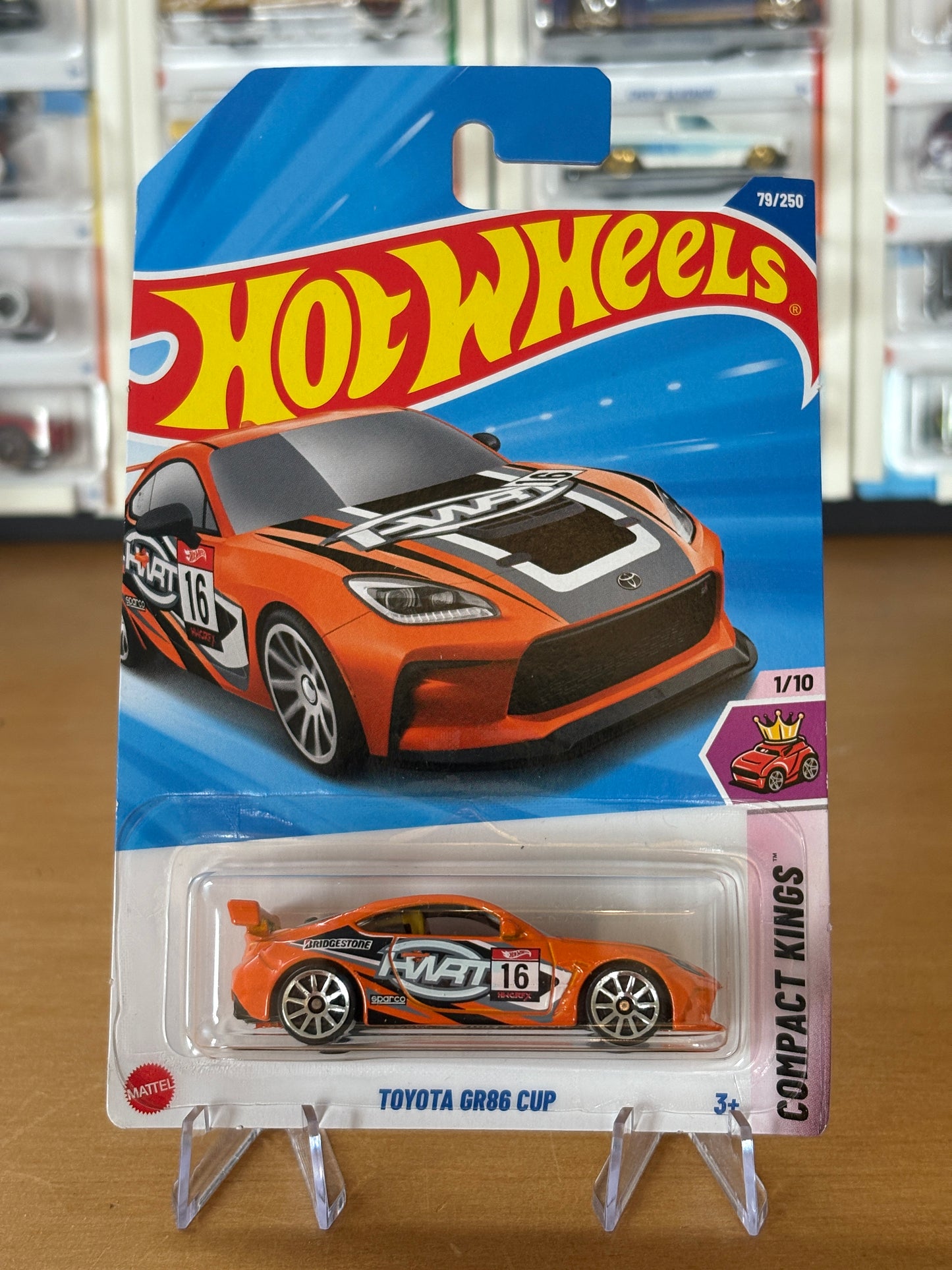 Hot Wheels Mainline / Toyota GR86 Cup - Orange / 2025 HW Compact Kings 1/10