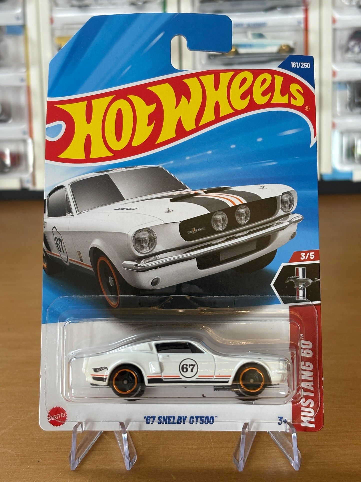 Hot Wheels Mainline / '67 Shelby GT500 / 2025 HW Mustang 60 3/5