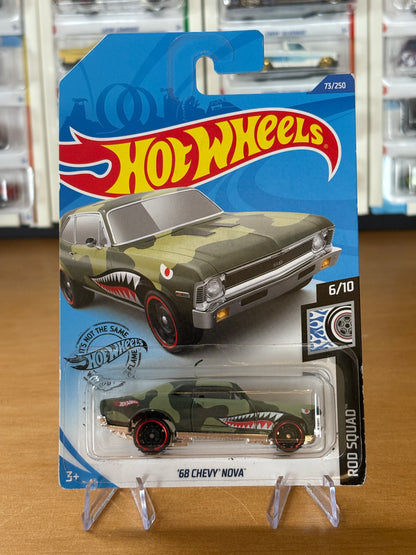 Hot Wheels Mainline / '68 Chevy Nova / 2017 HW Rod Squad 6/10