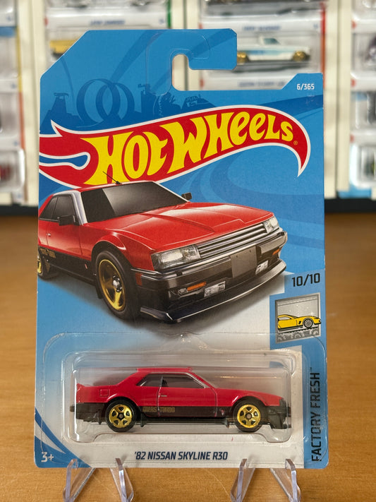 Hot Wheels Mainline / '82 Nissan Skyline R30 / 2017 Factory Fresh 10/10