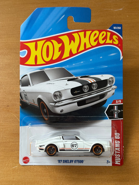Hot Wheels Mainline / '67 Shelby GT500 / 2025 HW Mustang 60 3/5