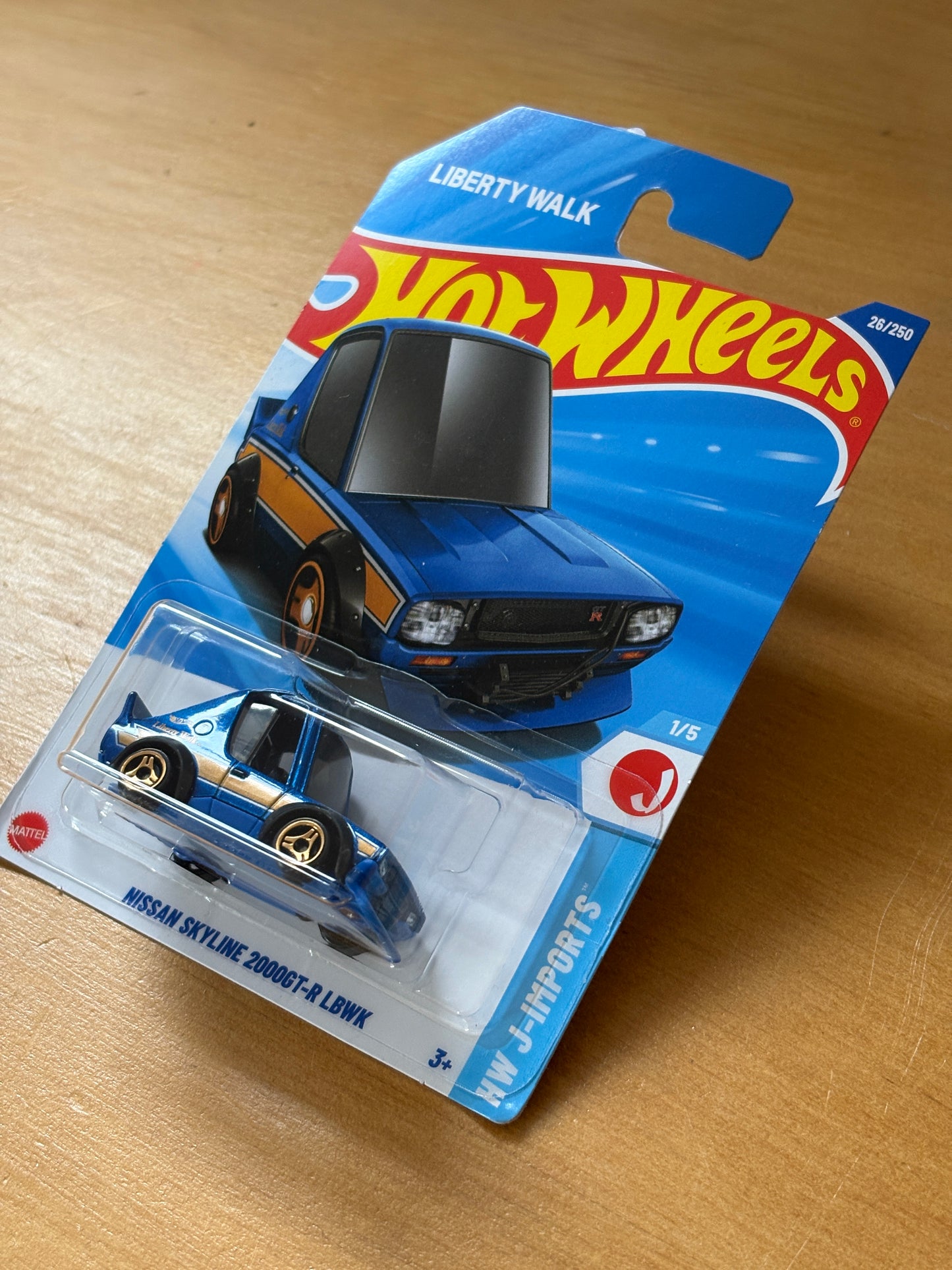 Hot Wheels Mainline / Nissan Skyline 2000GT-R LBWK / 2025 HW J-Imports 1/10