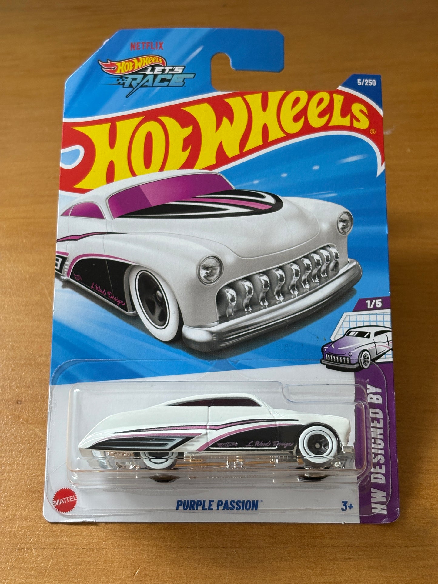 Hot Wheels Mainline / Purple Passion / 2025 HW Designed By 1/5