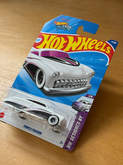Hot Wheels Mainline / Purple Passion / 2025 HW Designed By 1/5