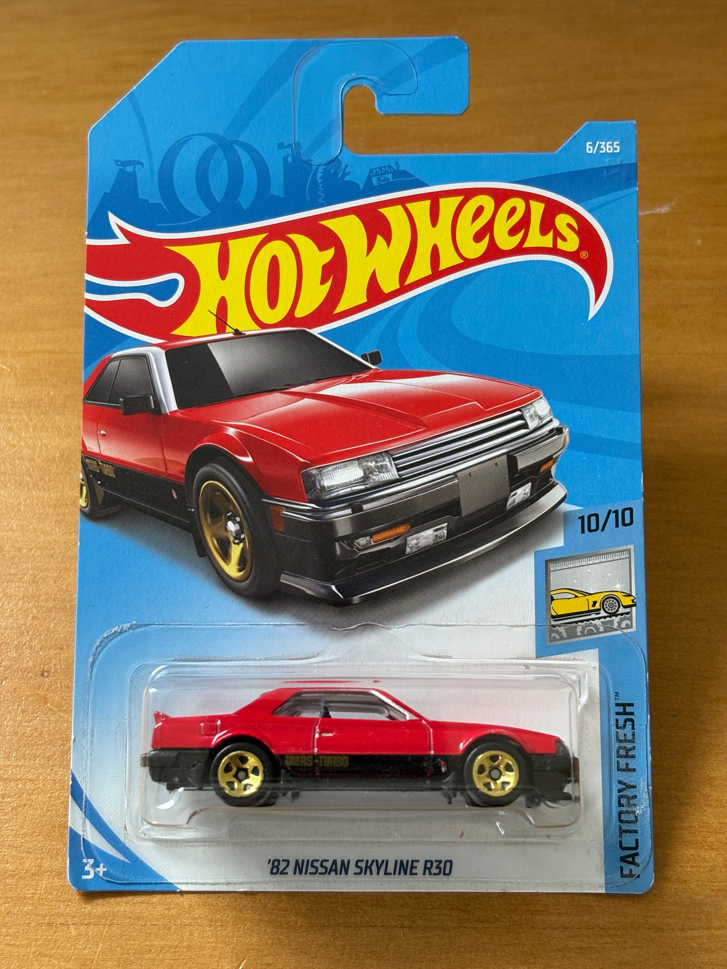 Hot Wheels Mainline / '82 Nissan Skyline R30 / 2017 Factory Fresh 10/10